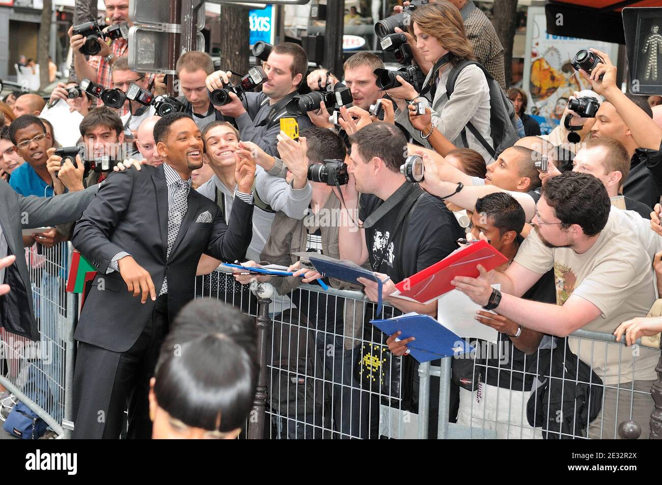 Will Smith arriving for the France premiere of ‘The Karate Kid’ held at