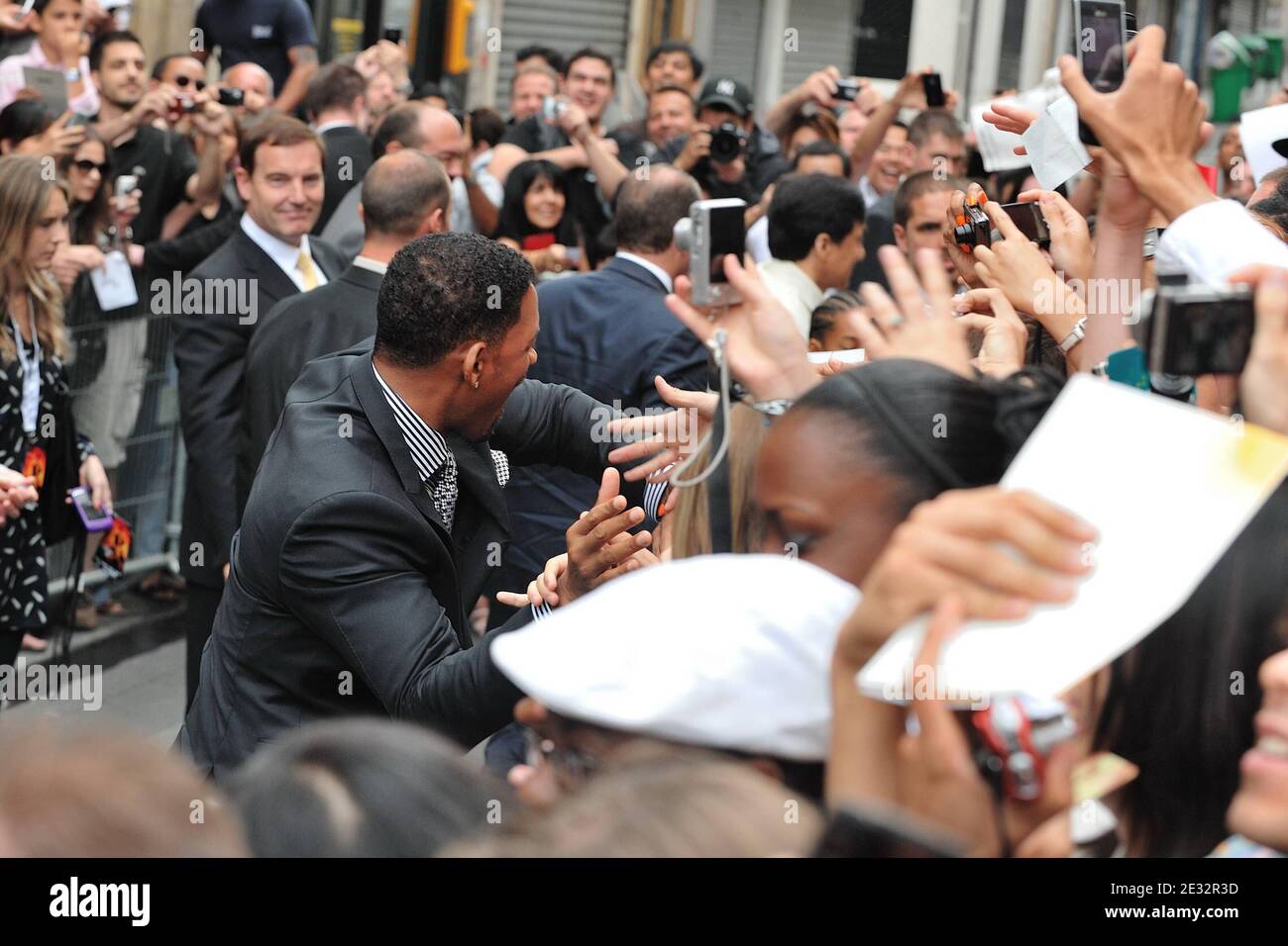 Will Smith arriving for the France premiere of ‘The Karate Kid’ held at