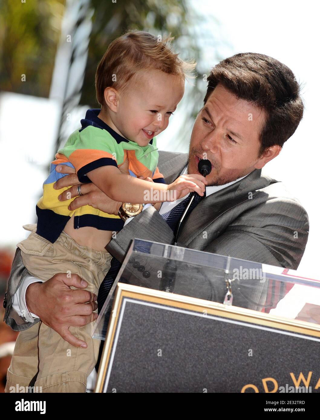 Mark Wahlberg is honored with a star on the Hollywood Walk of Fame. Los