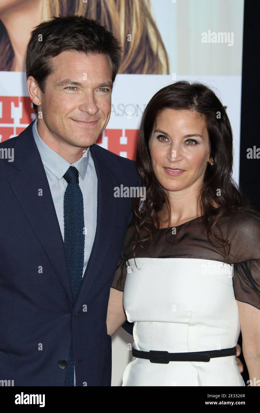 Jason Bateman and wife Amanda Anka arriving for the Hollywood premiere