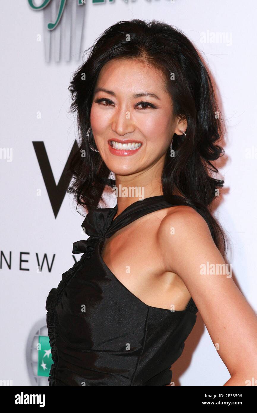 Kelly Choi poses at the 11th Annual BNP Paribas Taste of Tennis event at the W Hotel in New York City, USA on August 26, 2010. Photo by Donna Ward/ABACAPRESS.COM Stock Photo