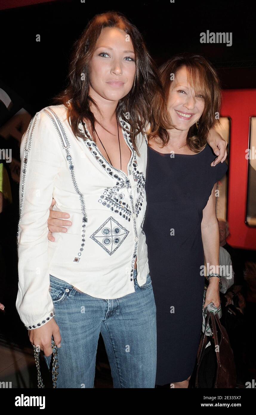 Laura Smet and her mother Nathalie Baye attending the premiere of