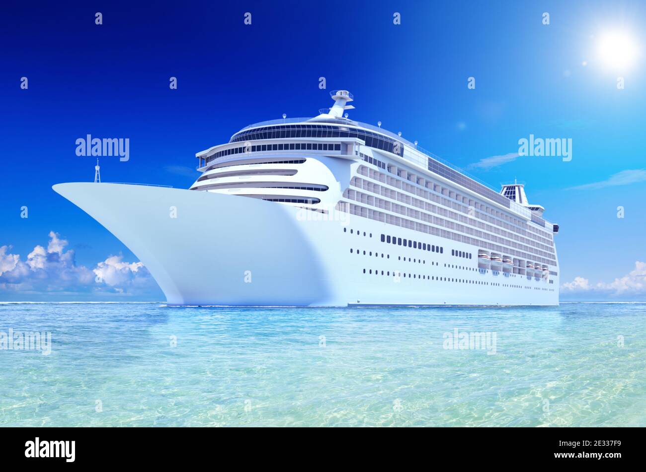 3d cruise ship vacation holiday hi-res stock photography and images - Alamy