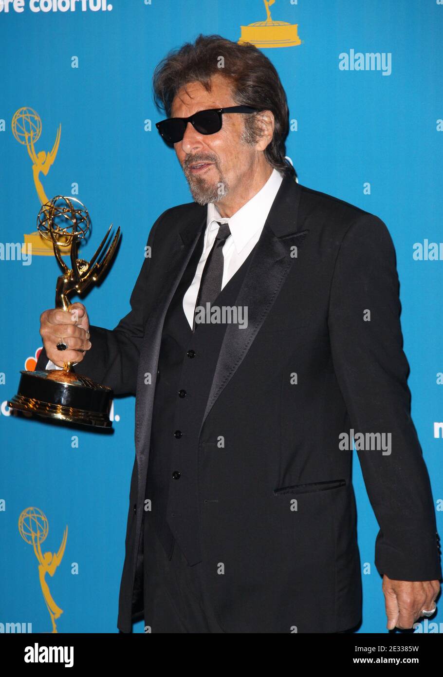 Al Pacino arriving for the Press Room of 2010 Primetime Emmy Awards ...