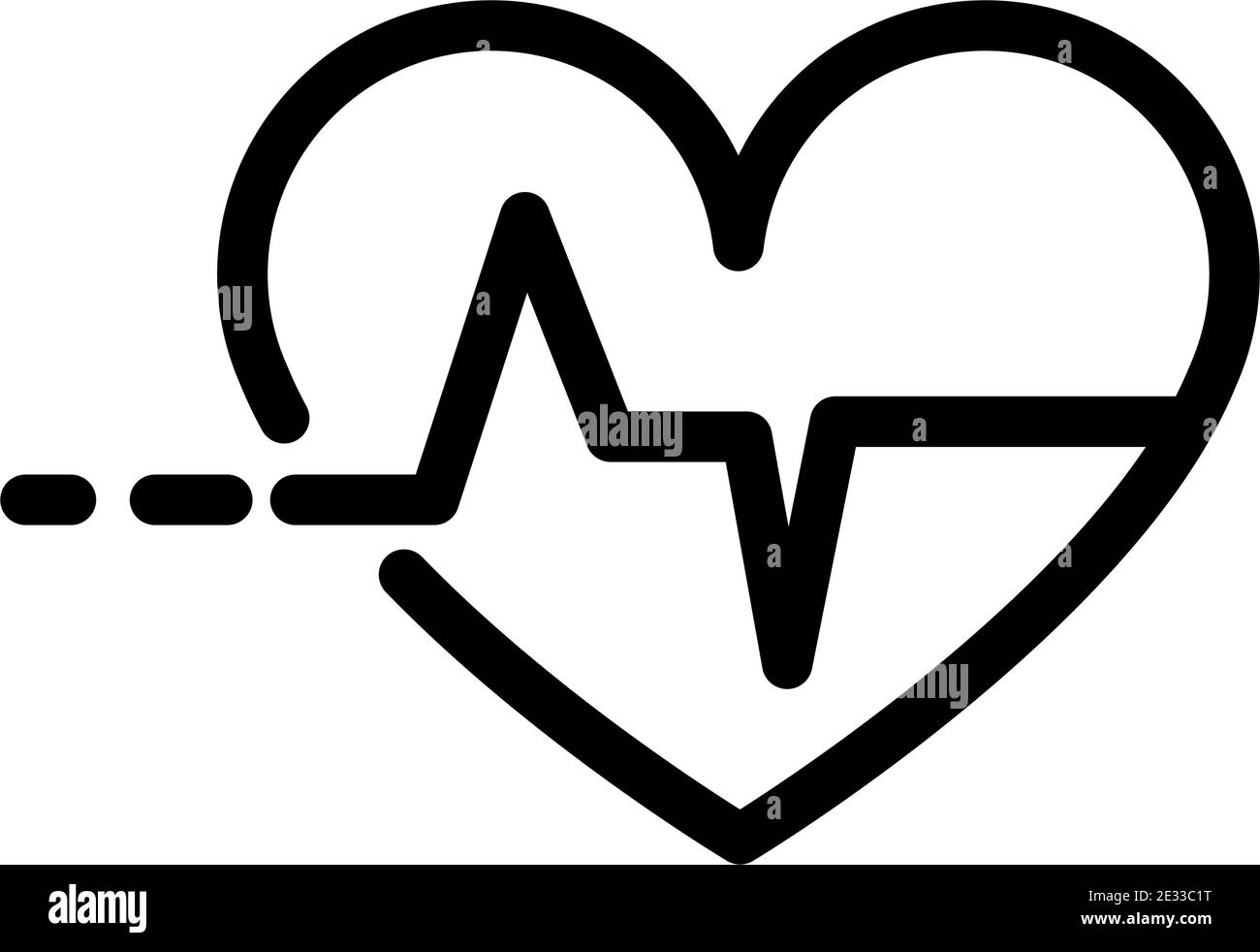 Ecg chart Black and White Stock Photos & Images - Alamy