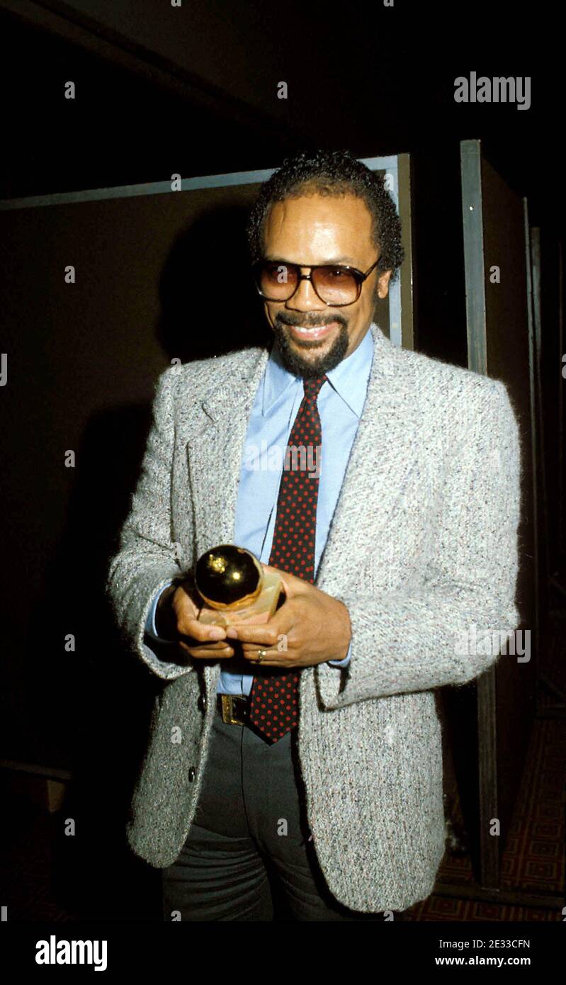 Quincy Jones 1982 Credit Ralph Dominguez/MediaPunch Stock Photo Alamy