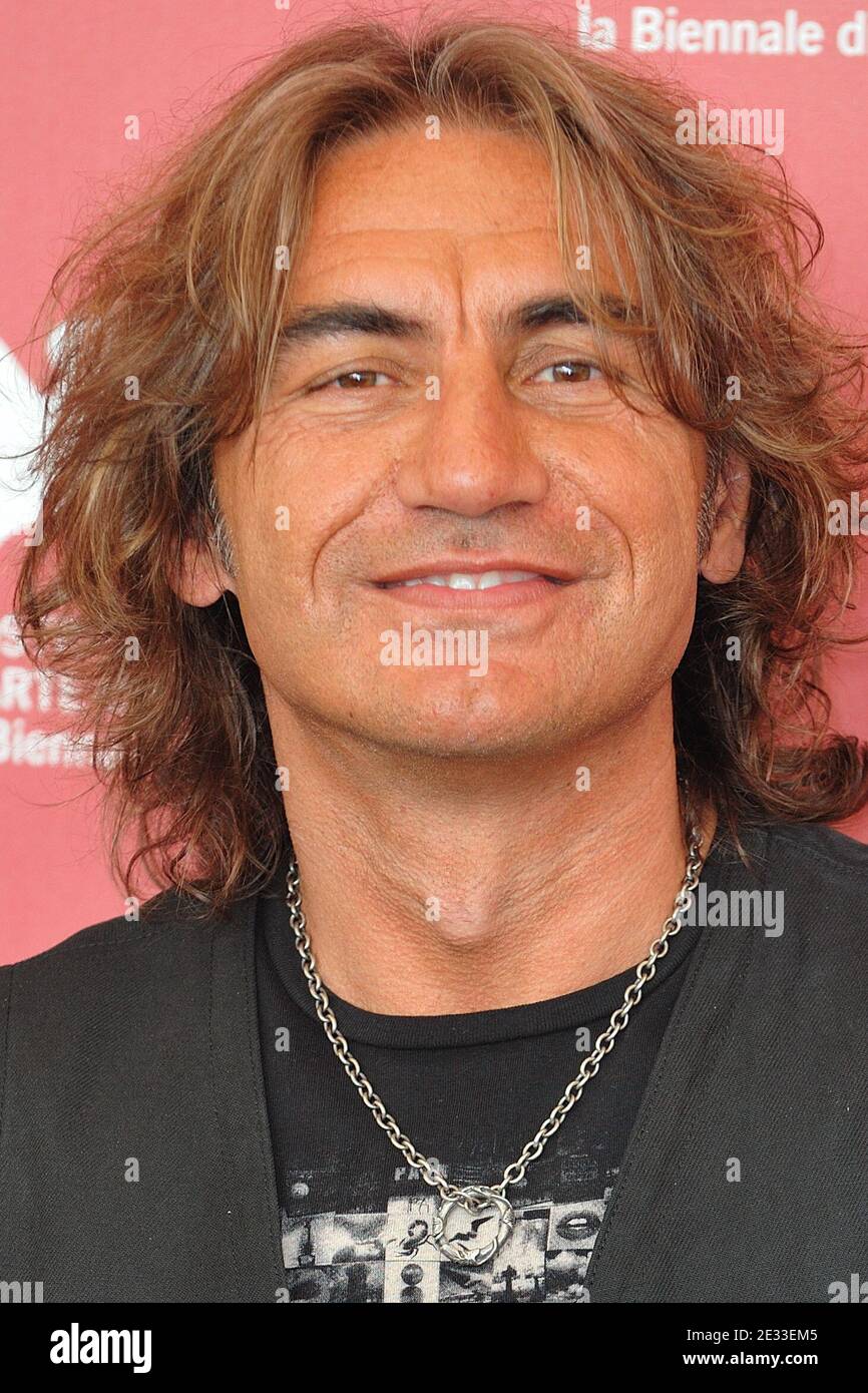 Luciano Ligabue attending the 'Niente Paura - Come siamo eravamo e le  canzoni di Luciano Ligabue' Photocall during the 67th Venice Film Festival  at the Palazzo del Casino, in Venice, Italy, on