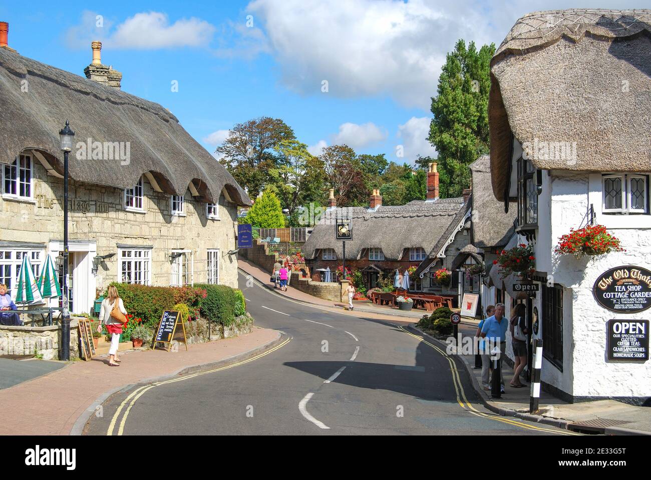 Old Town, Shanklin, Isle of Wight, England, United Kingdom Stock Photo