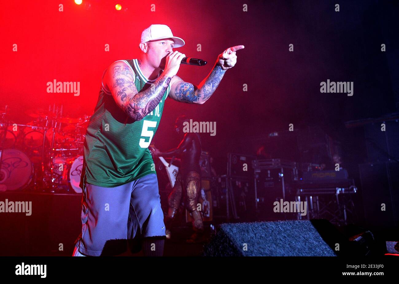 Fredd Durst Fred durst of limp bizkit hi-res stock photography and images - Alamy