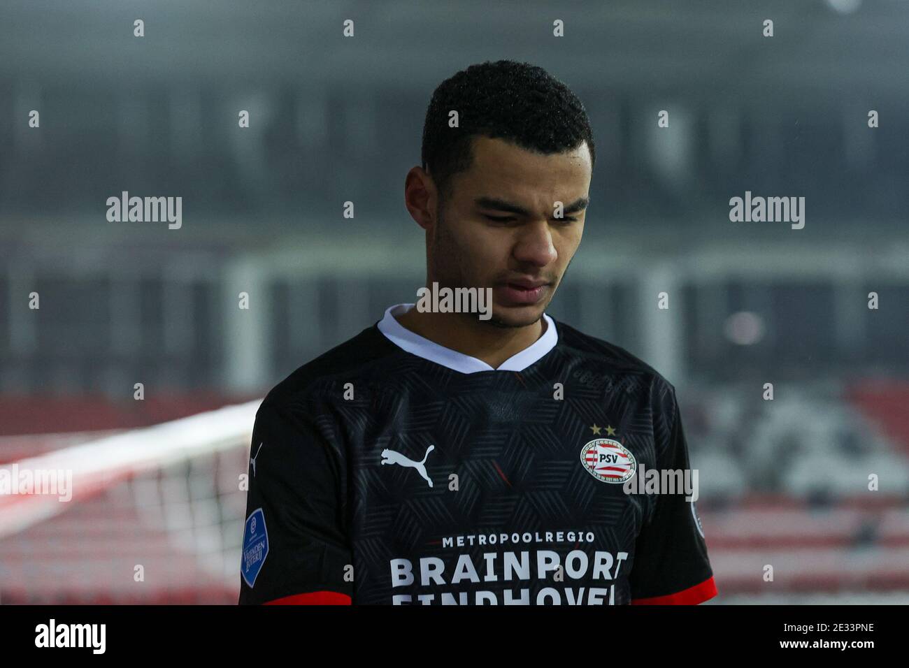 Rotterdam Netherlands January 16 Cody Gakpo Of Psv Leaving The Pitch With Injury Eredivisie 2020 2021 During The Dutch Eredivisie Match Between S Stock Photo Alamy
