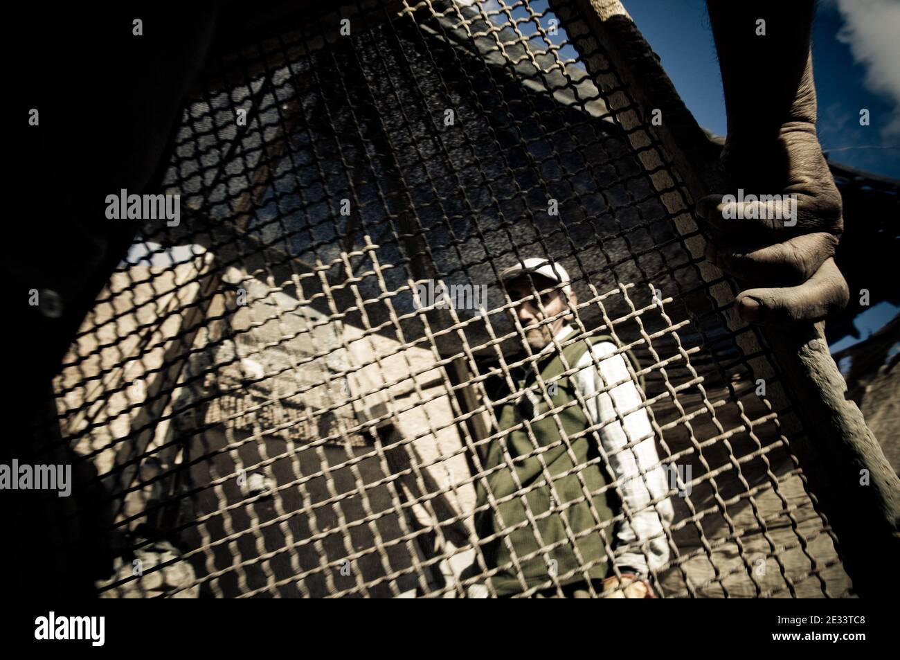 Chilean miners mine for copper hi-res stock photography and images - Alamy