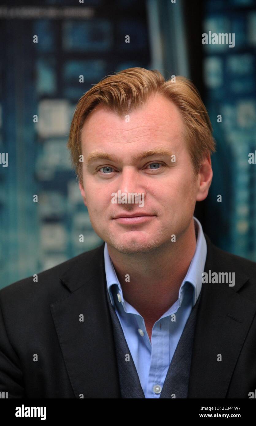 Director Christopher Nolan attends the Photocall of the film 'Inception' in Rome, Italy on September 21, 2010. Photo by Eric Vandeville/ABACAPRESS.COM Stock Photo