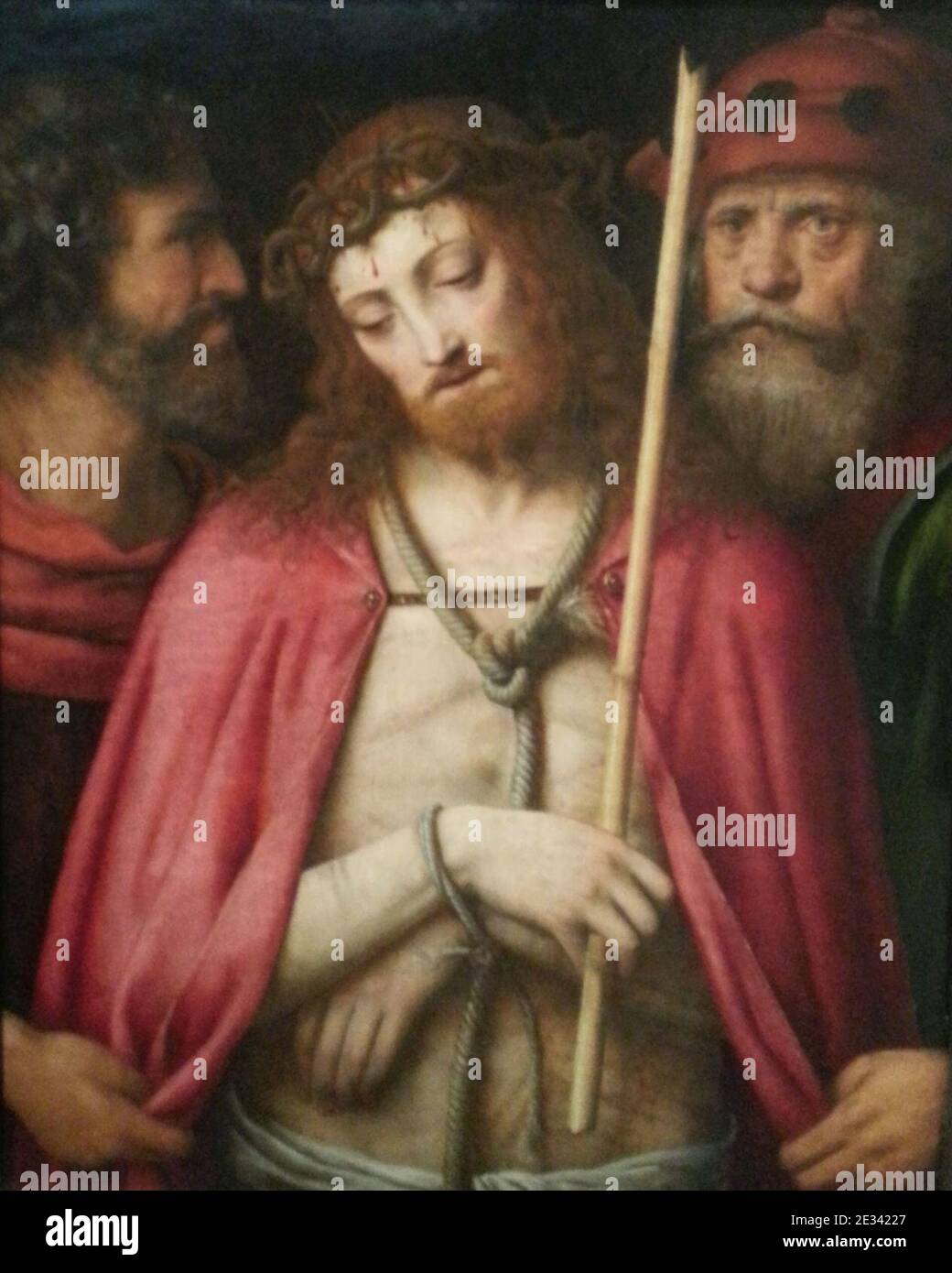 Luini Ecce Homo Stock Photo Alamy