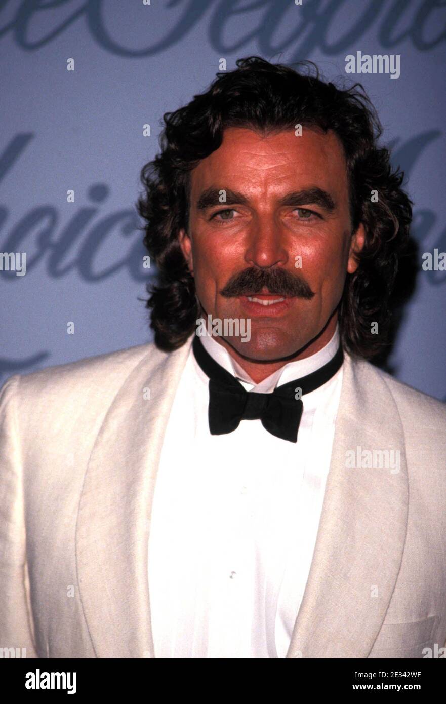 Tom Selleck at the 1990 People's Choice Awards Credit: Ralph Dominguez ...