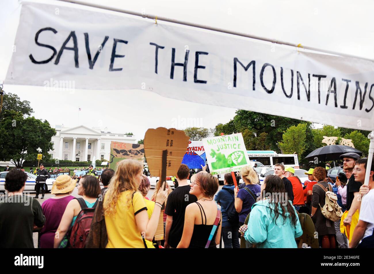 Hundreds Of Environmental Activists Are Arrested In Front Of The White 