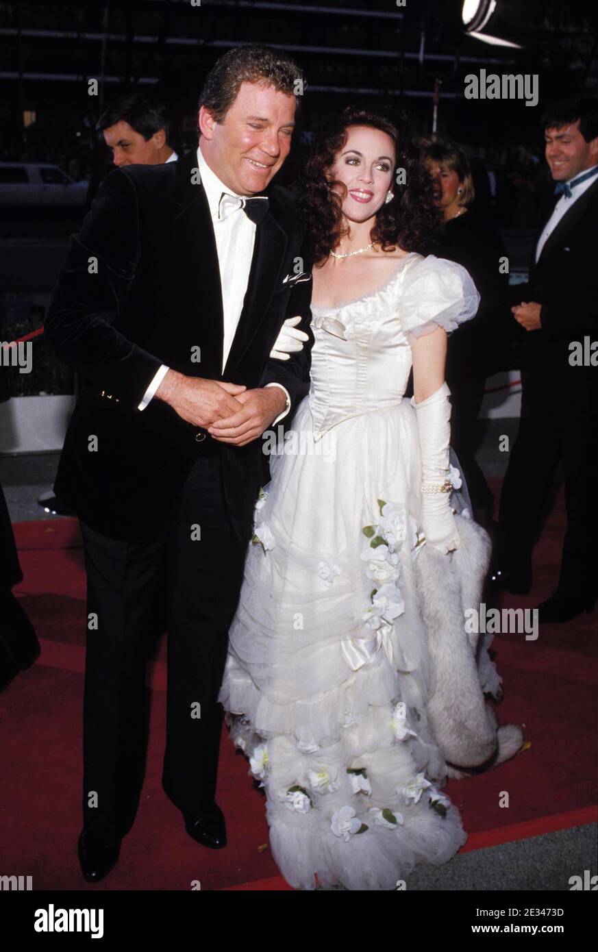 William Shatner And Wife 1987 Credit Ralph Dominguez/MediaPunch Stock