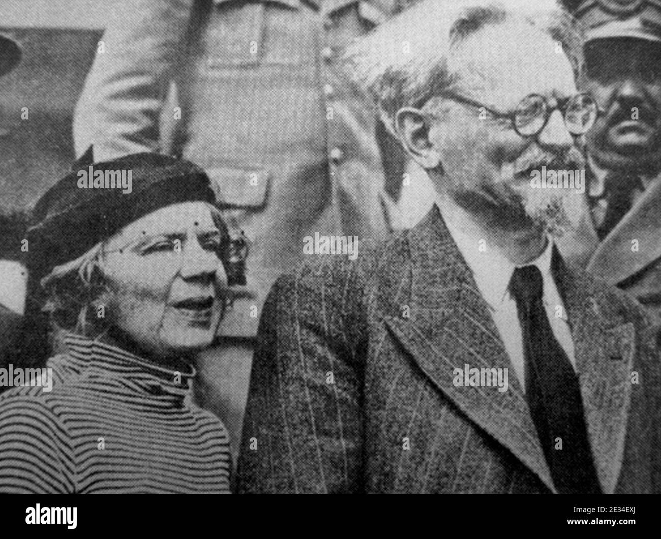Leon Trotsky 1937 2. Stock Photo