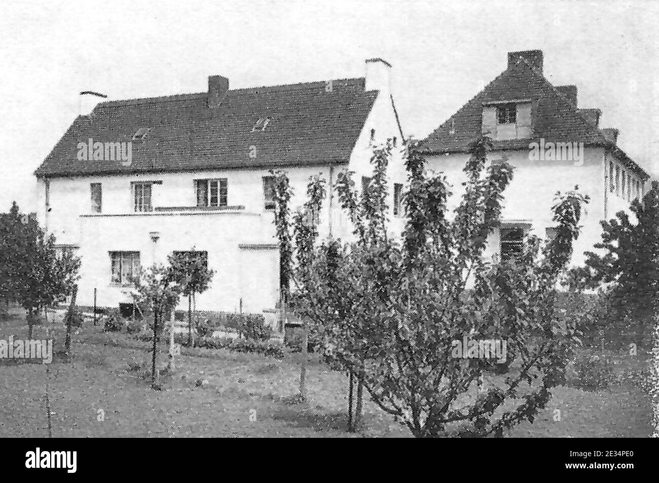 Magdeburg Gartenstadt Hopfengarten Stock Photo Alamy