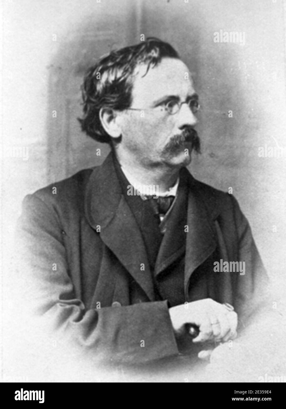 Ludwig Carl Christian Koch 1825 - 1908. Stock Photo