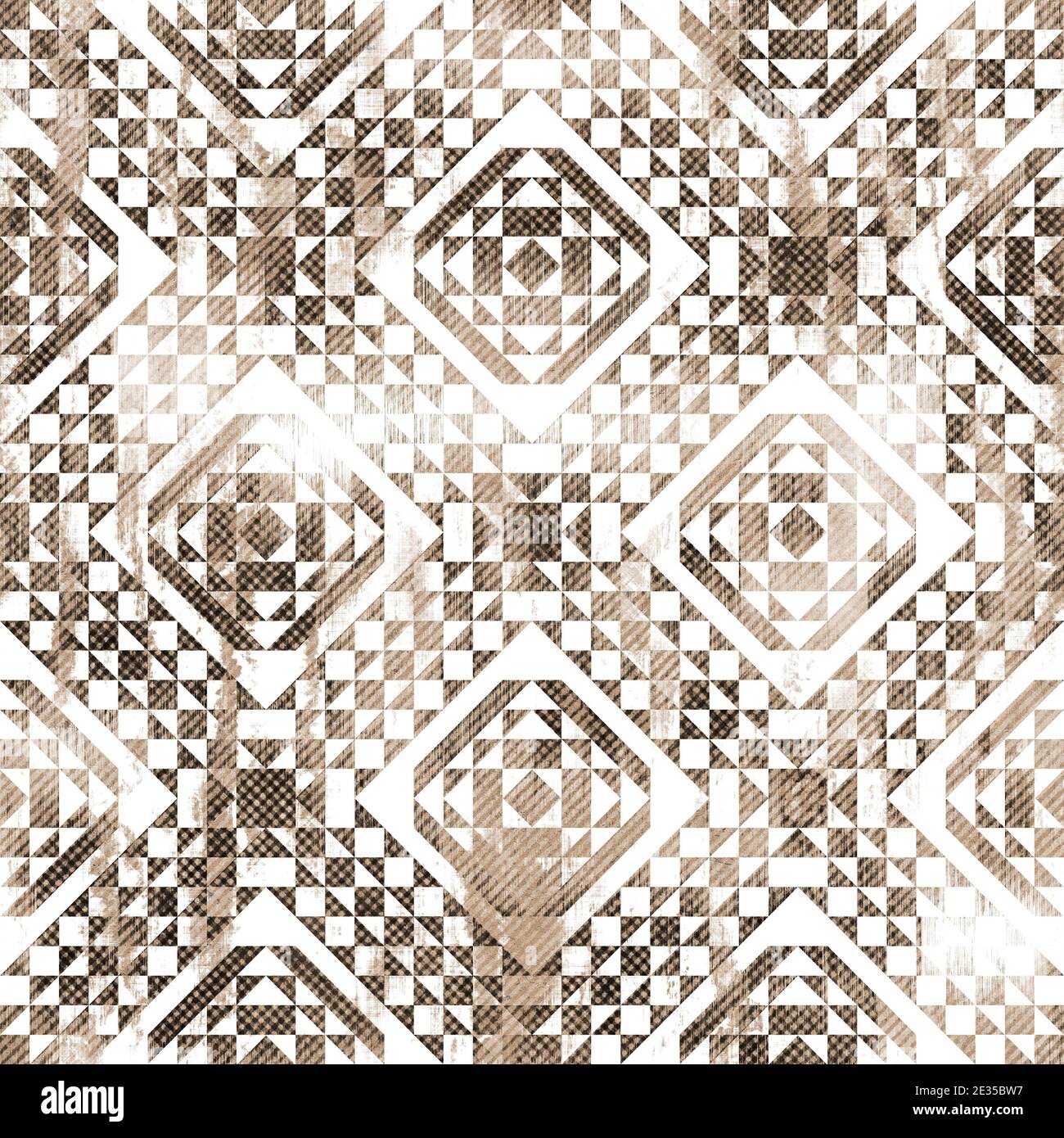 Seamless geometric pattern on cardboard for print Stock Photo Alamy
