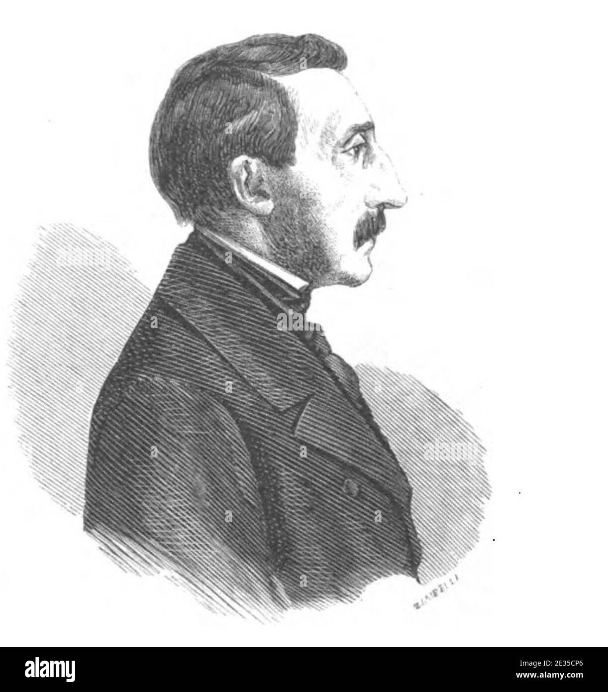 Luigi Sanvitale 1861 Stock Photo Alamy