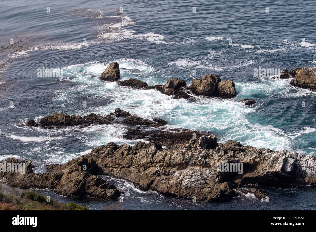 Big Sur Water Stock Photo Alamy