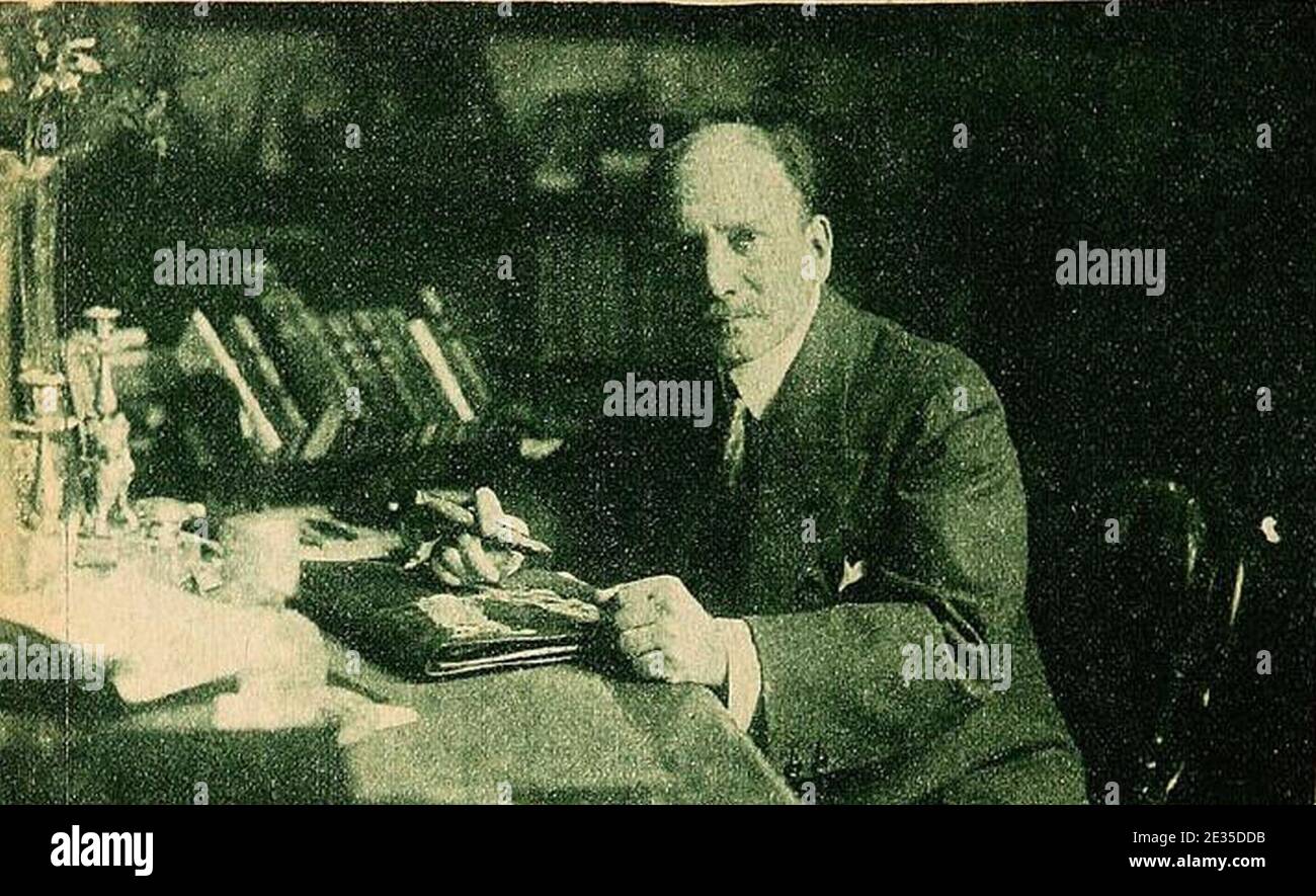 Luis Orrego Luco 1915 Stock Photo Alamy