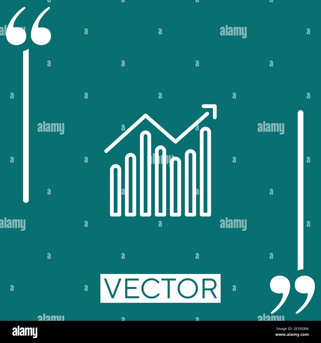 growth Linear icon. Editable stroke line Stock Vector Image & Art - Alamy