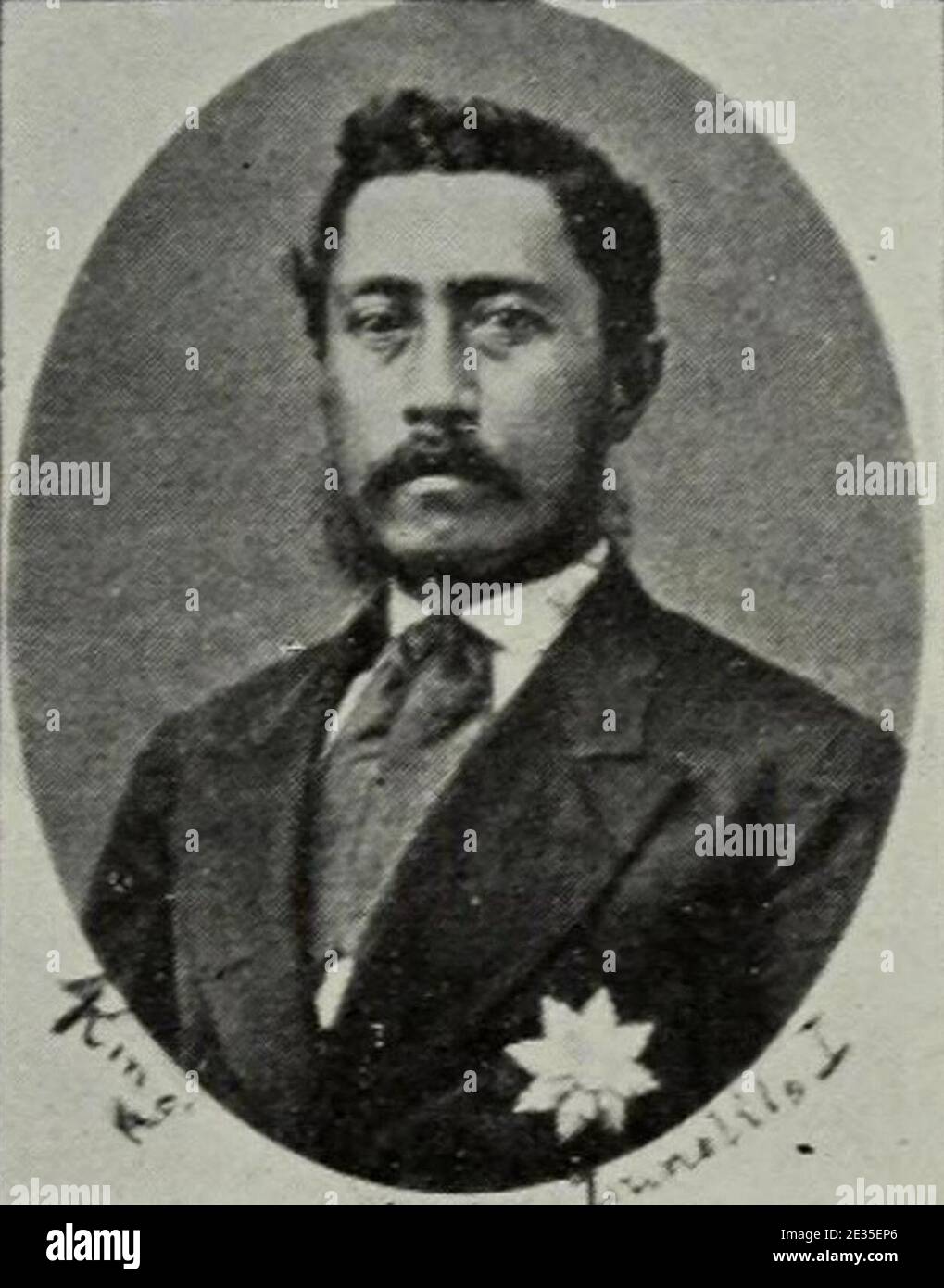 Lunalilo, King of Hawaii Stock Photo Alamy