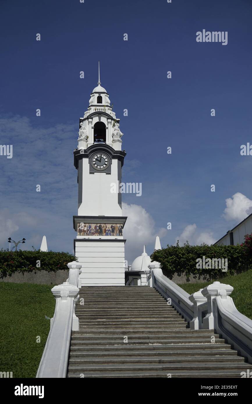 Birch Memorial Clock Tower, Ipoh, Perak, Malaysia Stock Photo