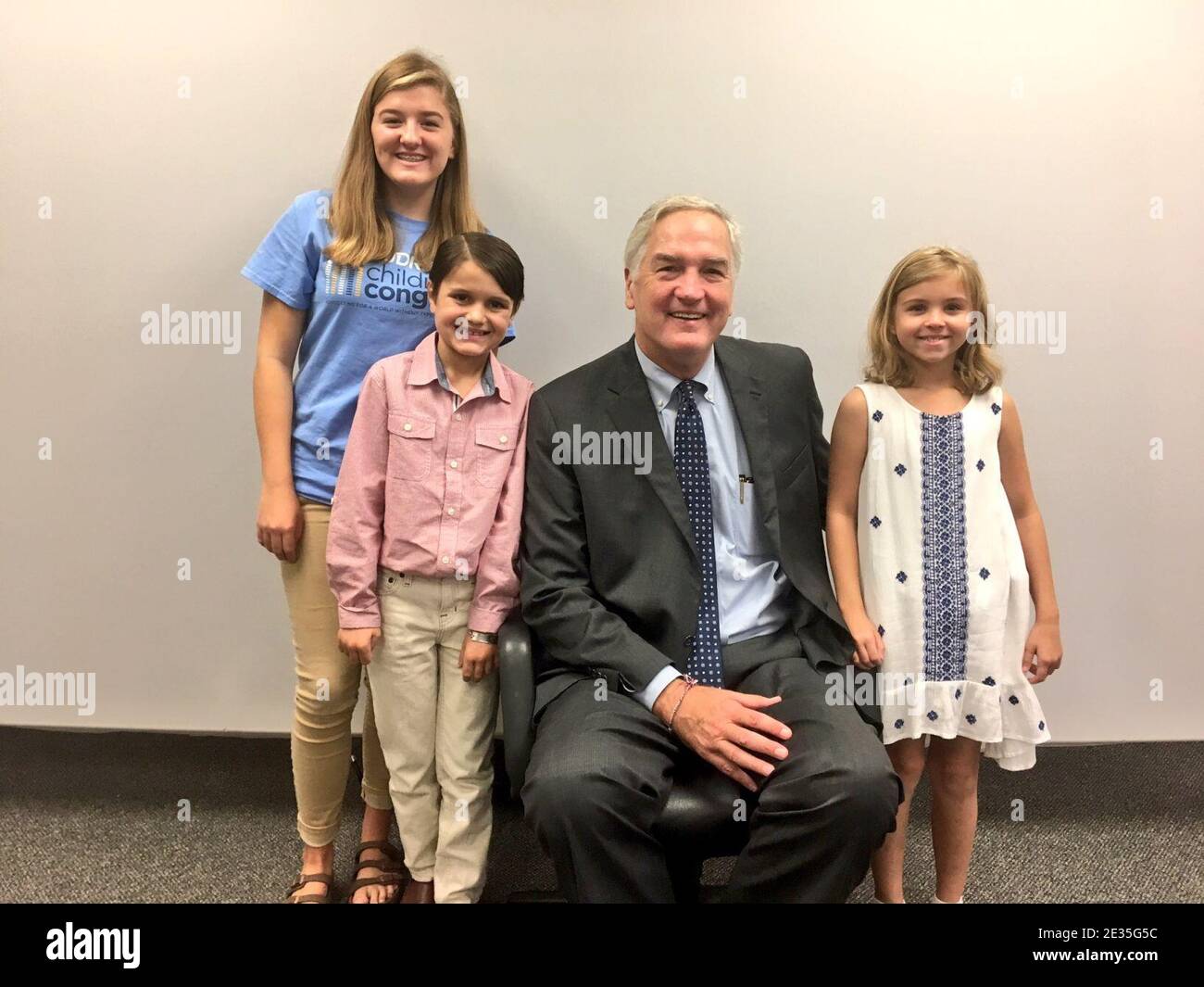 Luther Strange Alabama Chapter of the Juvenile Diabetes Research Foundation DIkf74ZV4AA2QnA.-large. Stock Photo