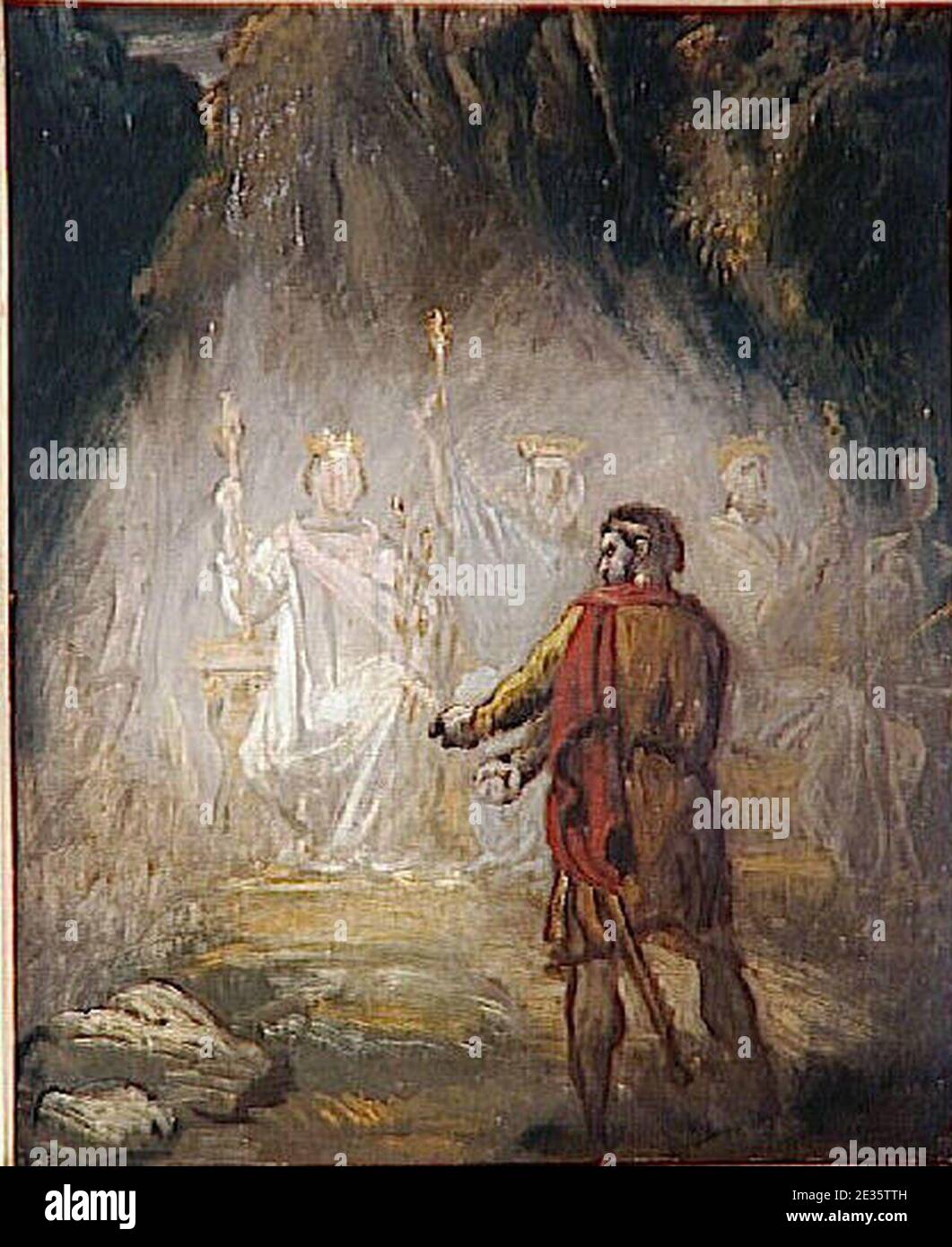 Macbeth apparition chasseriau stock photo alamy