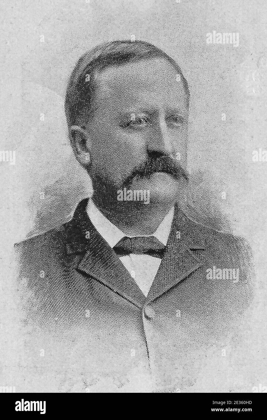 Edwin Dun, United States Minister to Japan, circa 1895 Stock Photo