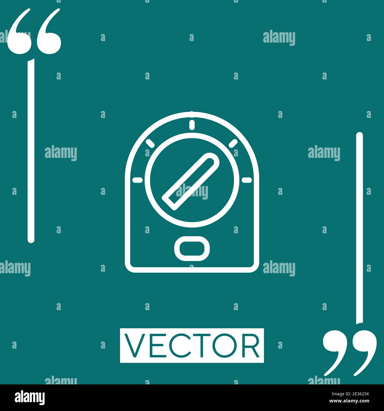 timer Linear icon. Editable stroke line Stock Vector Image & Art - Alamy
