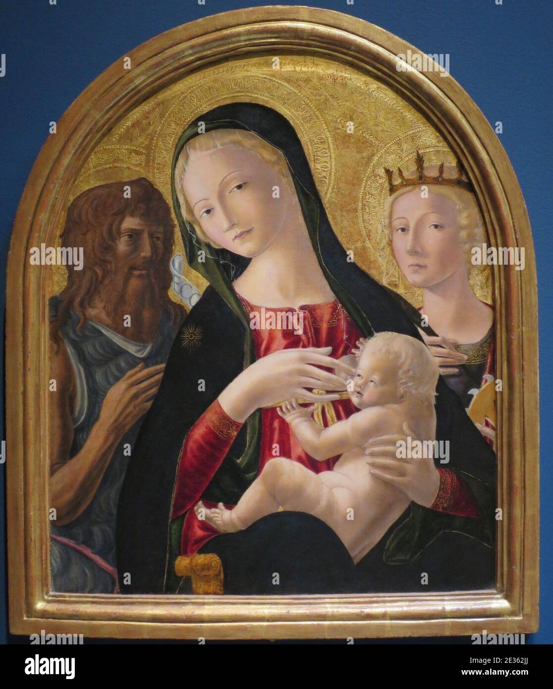 Madonna and saint catherine of alexandria hi-res stock photography and ...