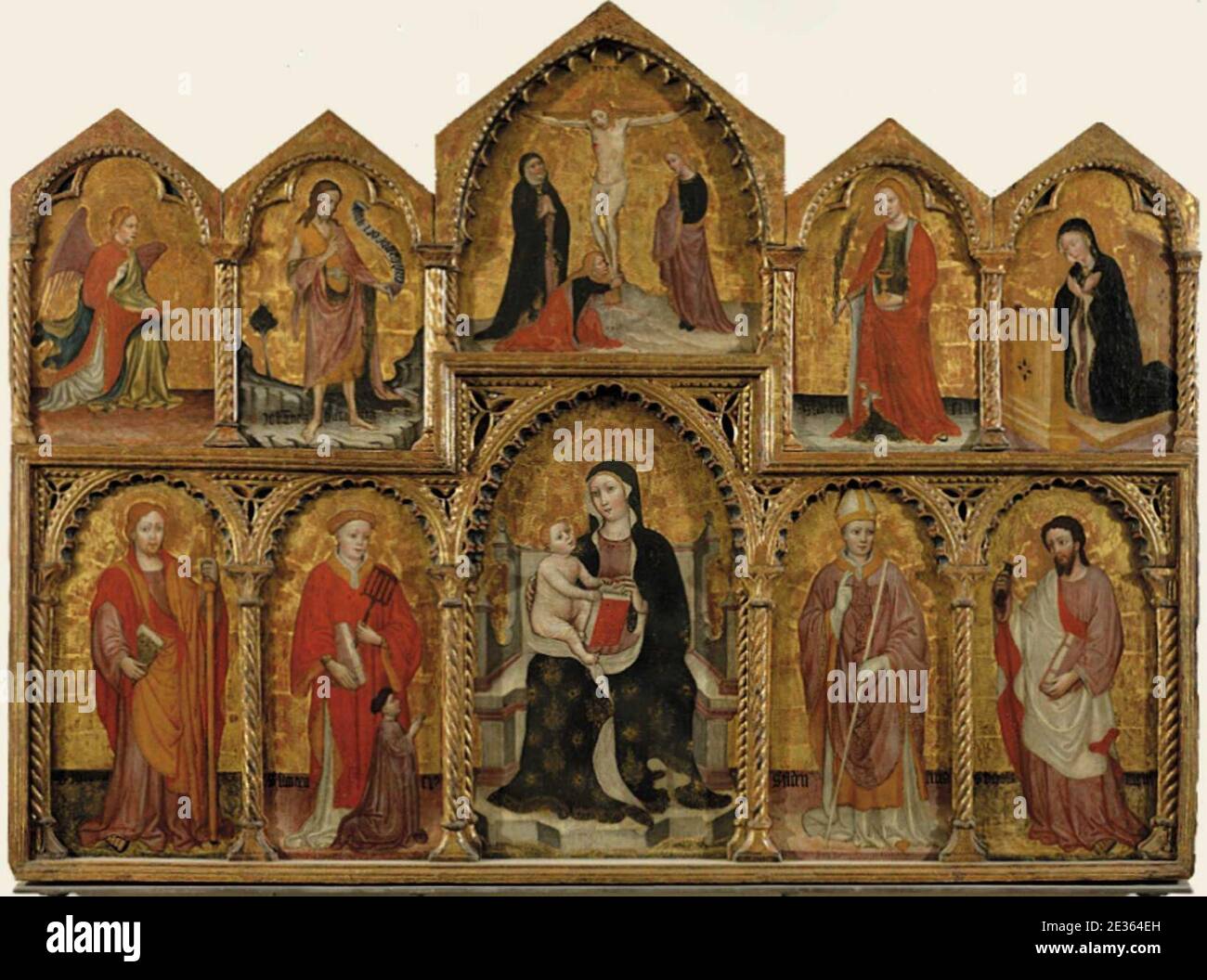 Maestro di Roncaiette Polittico Roncaiette di Ponte San Nicolò