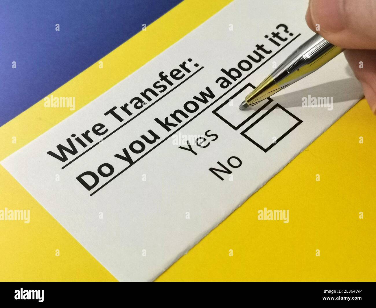 Transfer Question Picture Know how transfer hi-res stock photography and images - Alamy