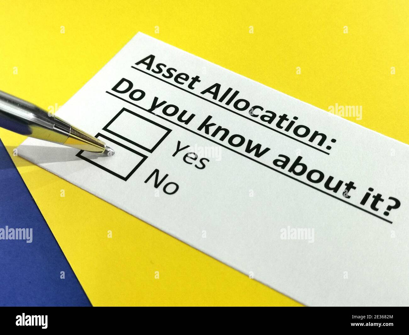 Asset allocation hi-res stock photography and images - Alamy