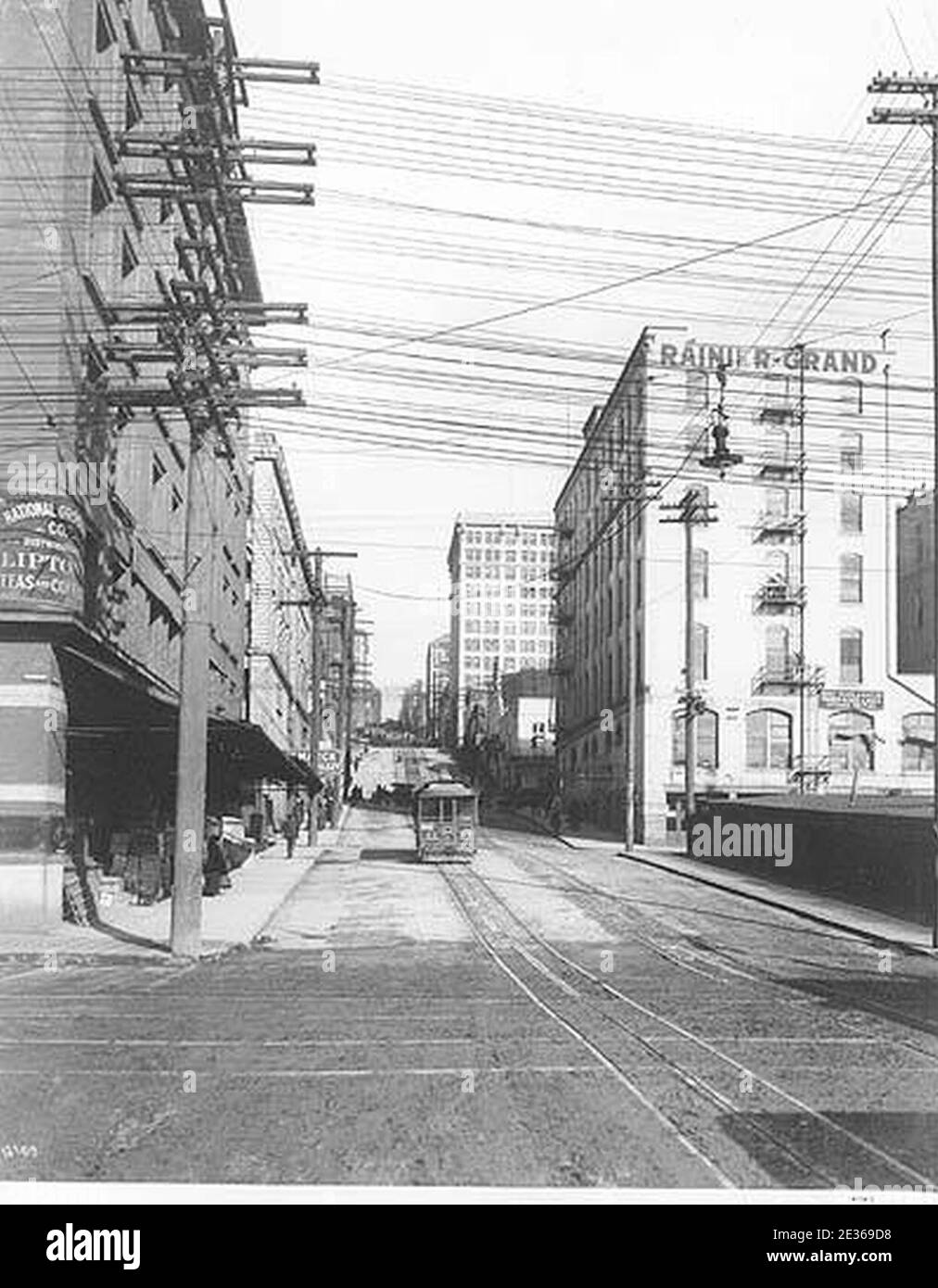 Madison St, Seattle Stock Photo Alamy