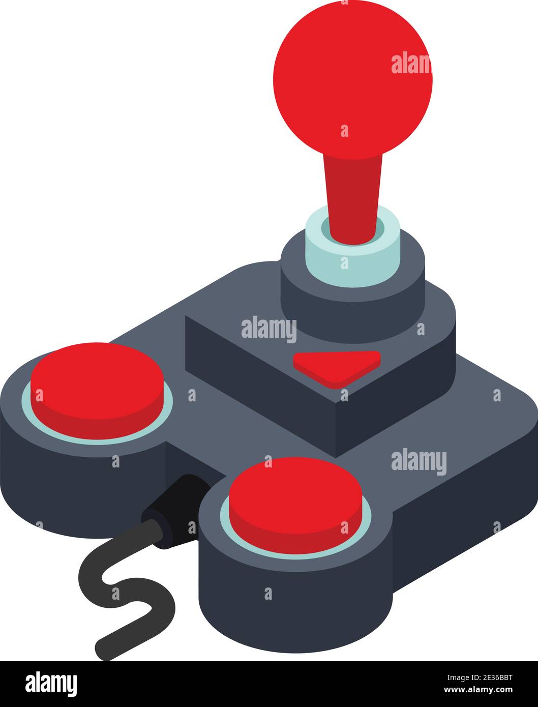Game controller icon. Isometric of game controller vector icon for web ...