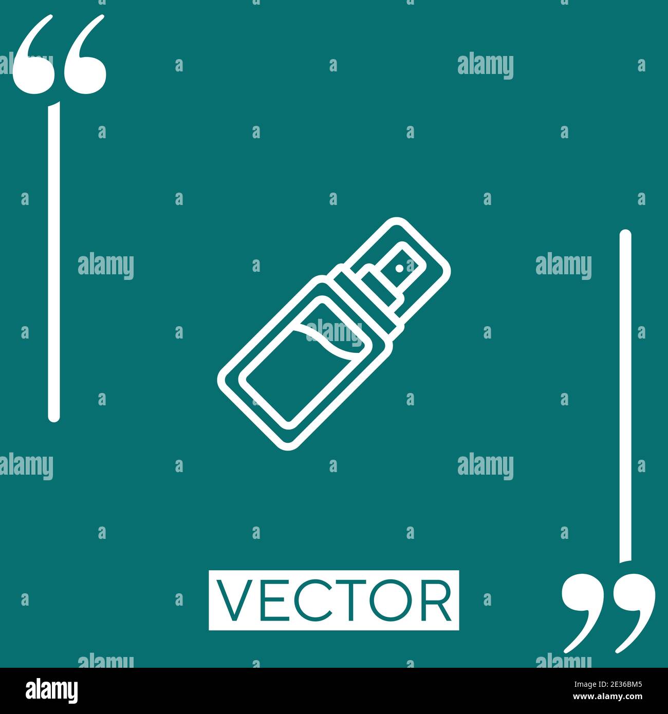 foundation vector icon Linear icon. Editable stroke line Stock Vector