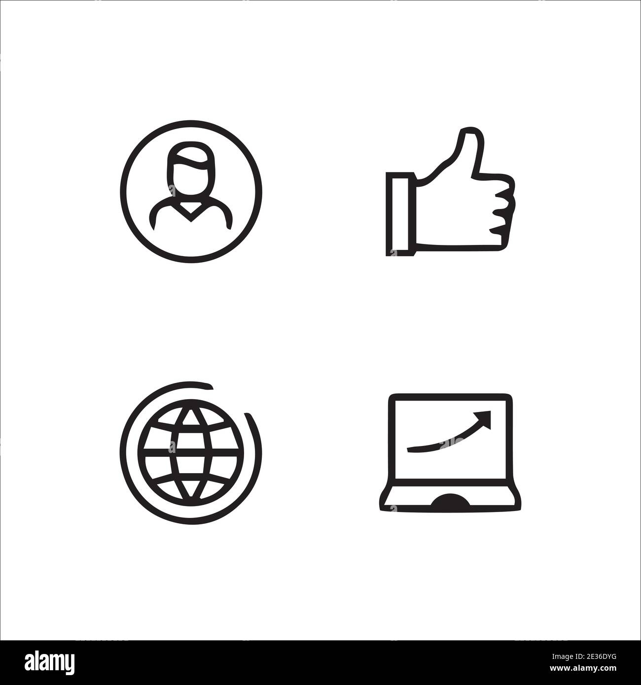 Social media icons set Stock Vector Image & Art - Alamy