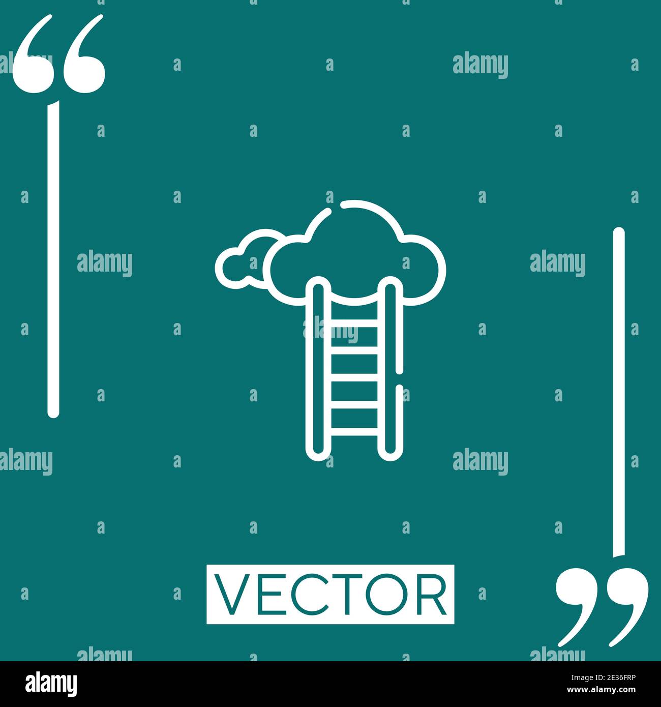 opportunity vector icon Linear icon. Editable stroke line Stock Vector