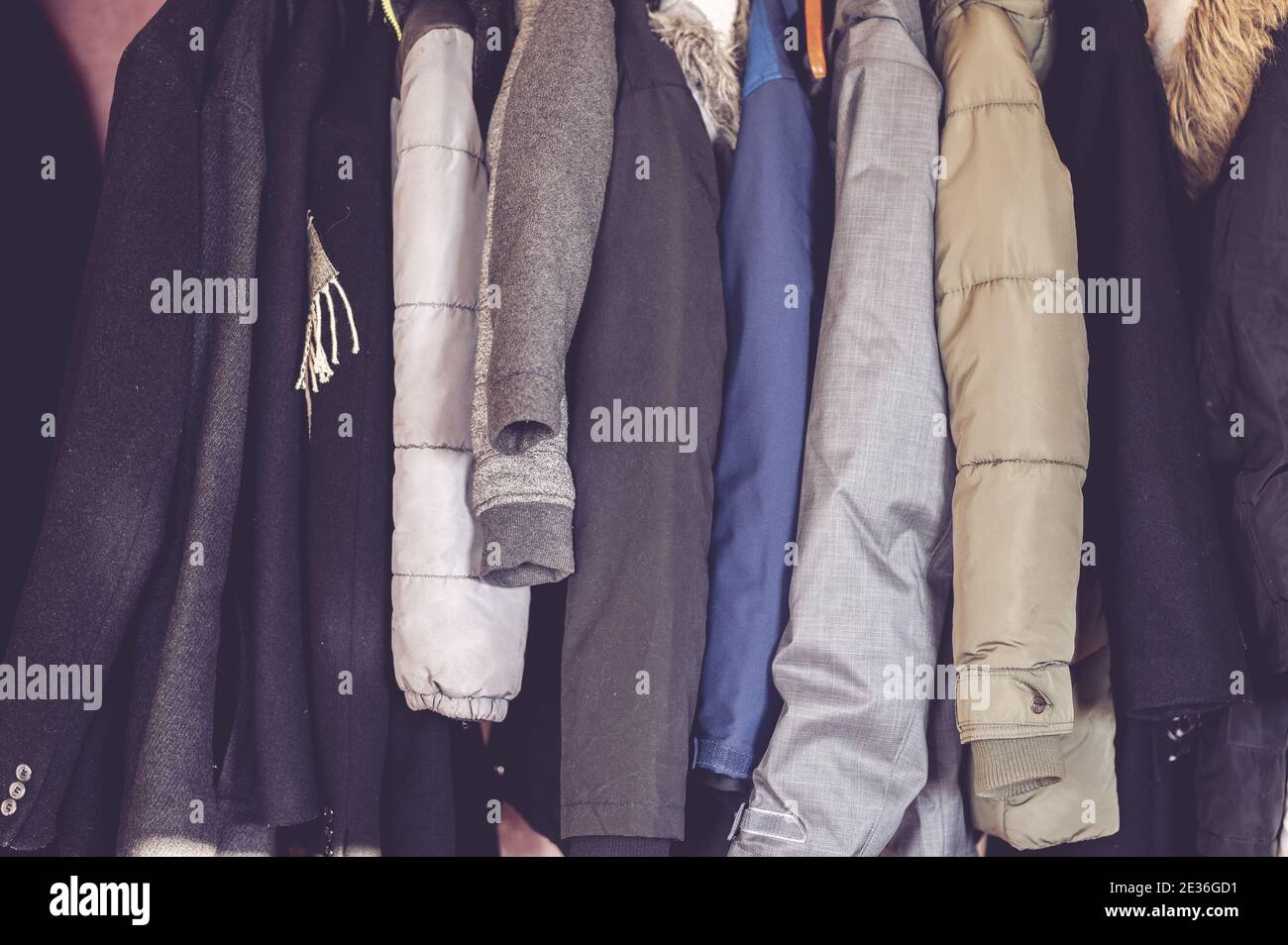Different coats hi-res stock photography and images - Alamy