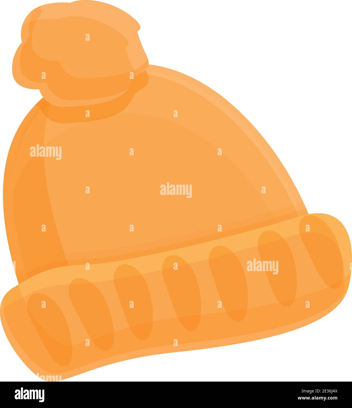 Warm hat icon. Cartoon of warm hat vector icon for web design isolated on white background Stock ...
