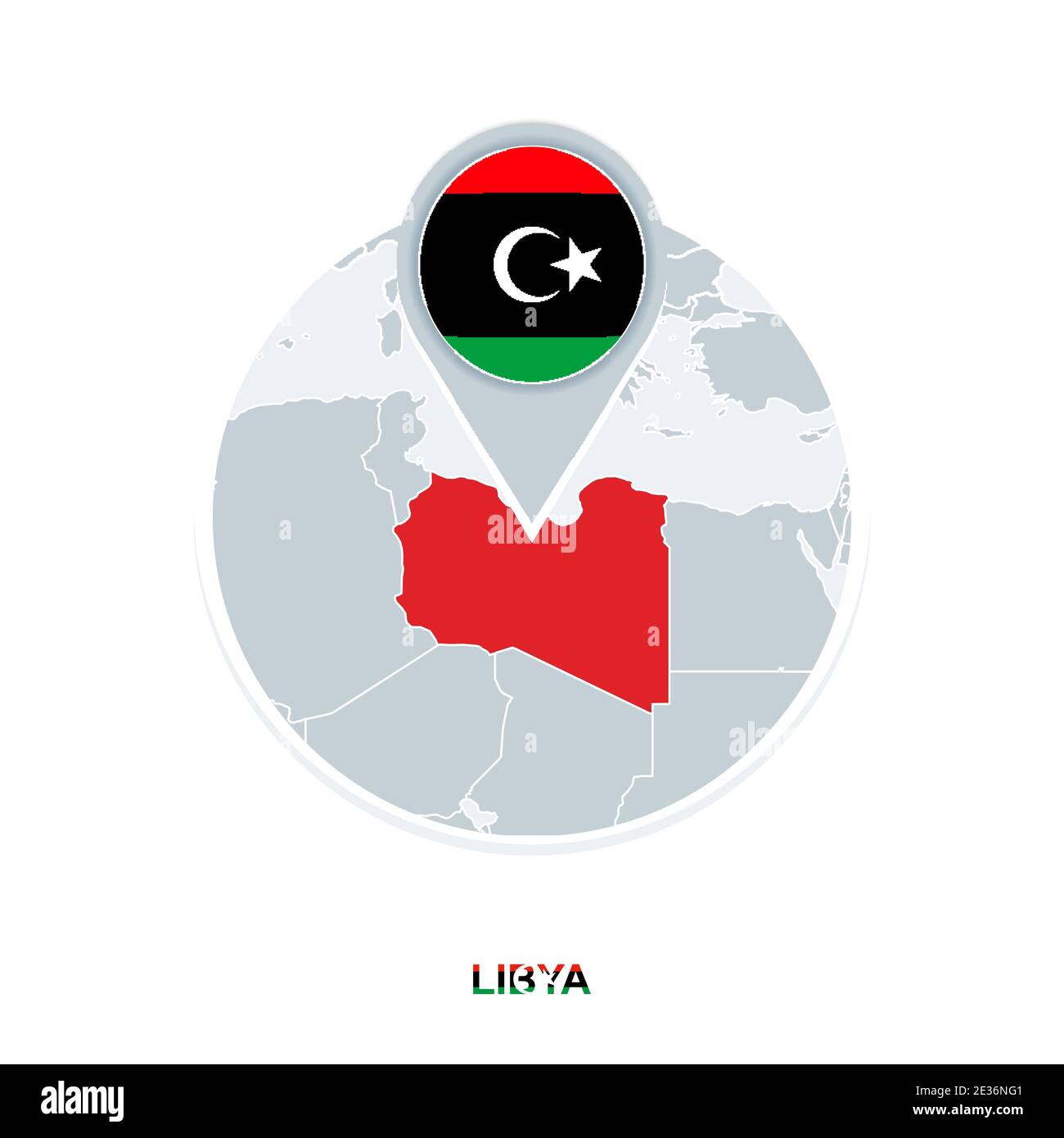 Page 3 Libya Map High Resolution Stock Photography And Images Alamy