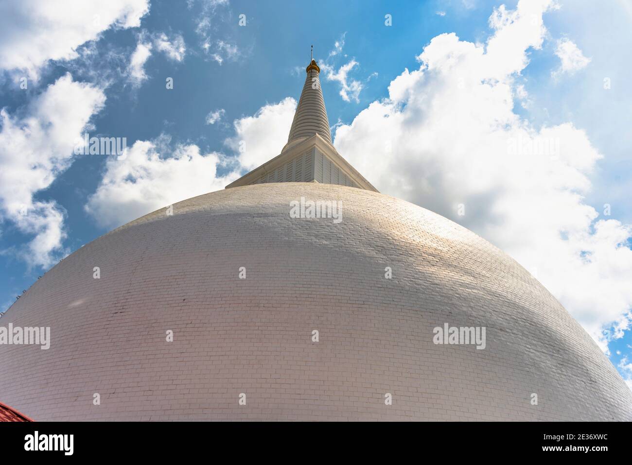 Maha Stupa, Buddhist monastery of Mihintale, Anuradhapura, North Central Province, Sri Lanka Stock Photo