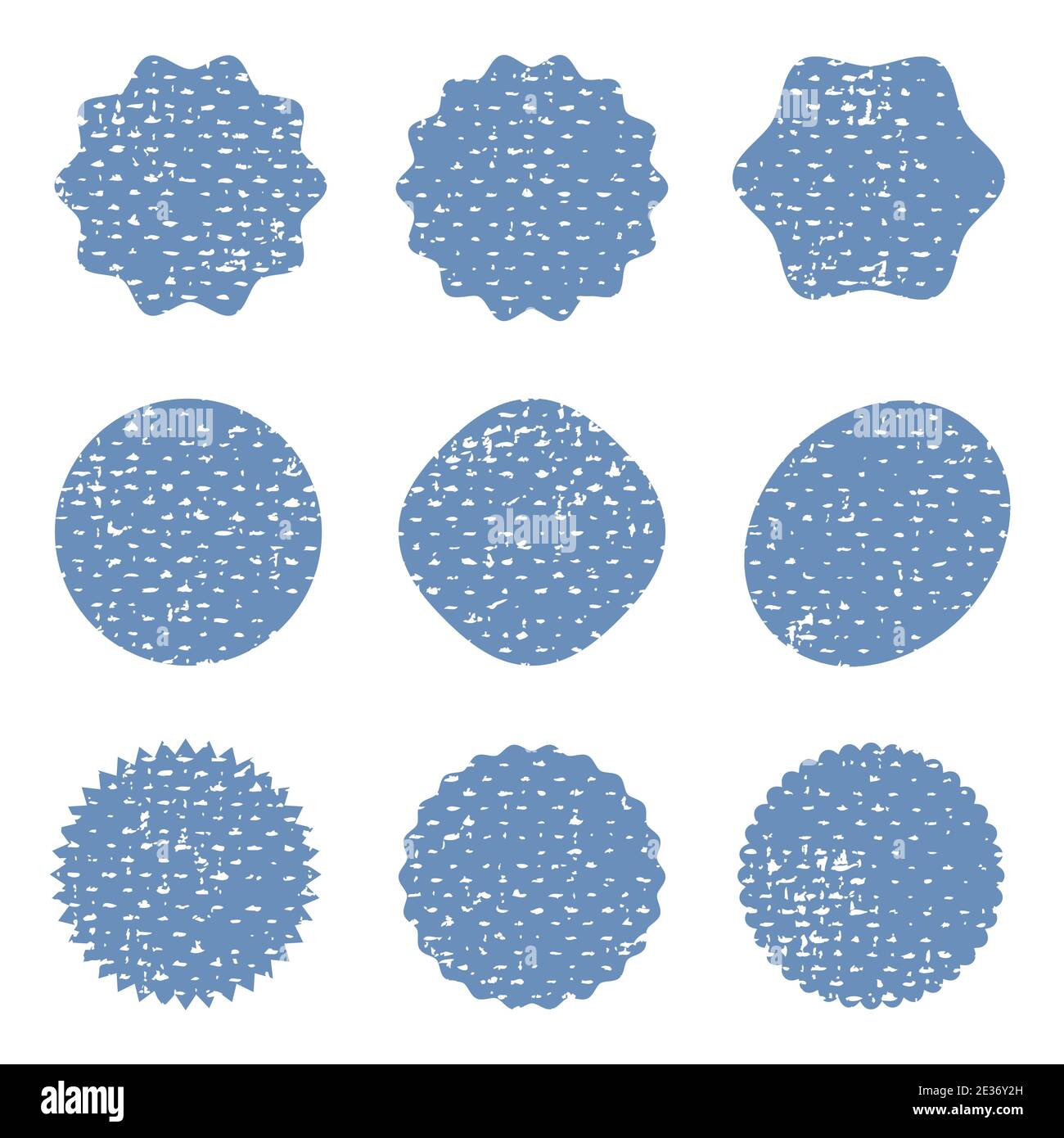 Distress Badge Template Stock Vector