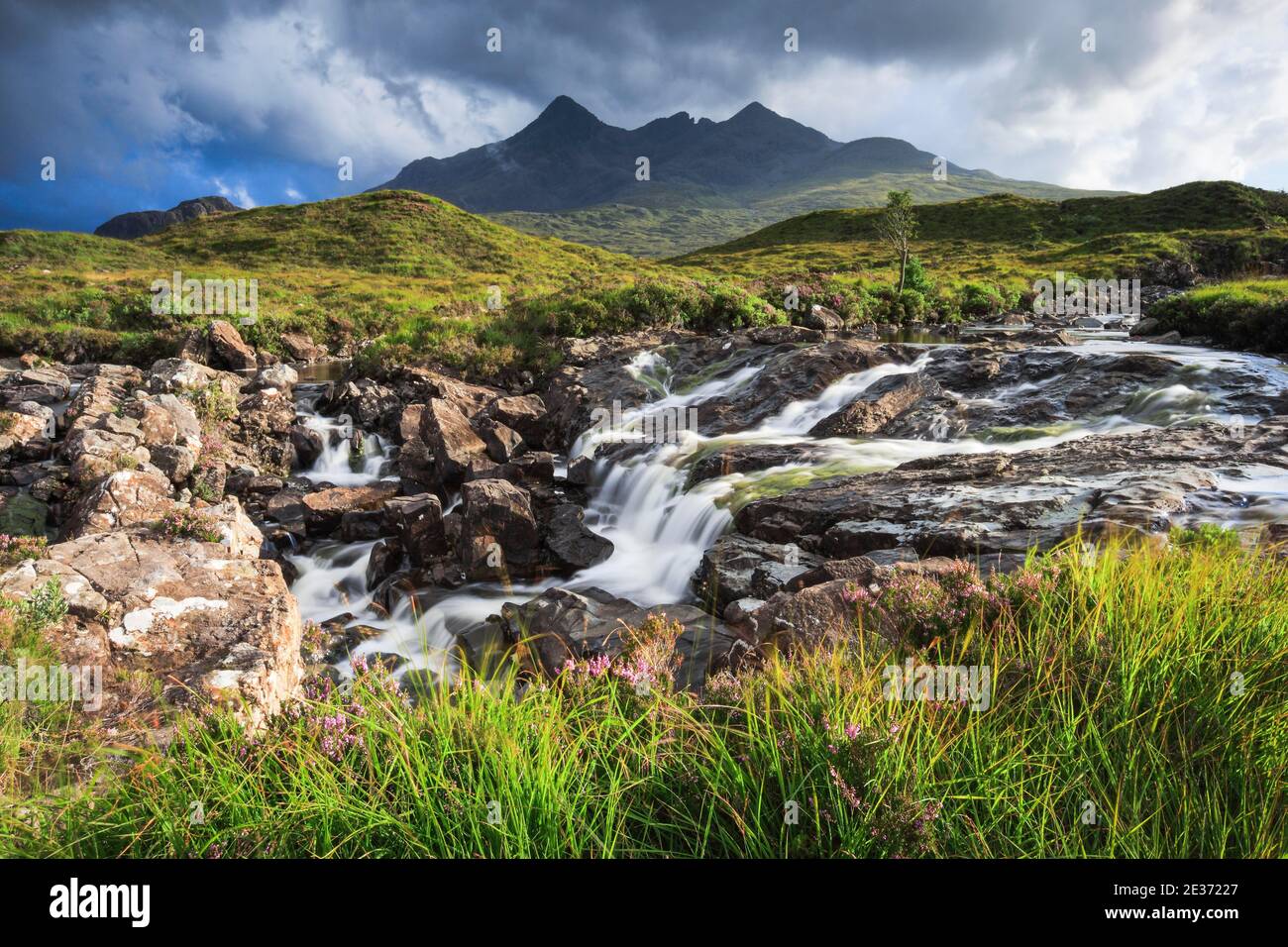 Cuillin Hills, Isle of Skye, Scotland Stock Photo