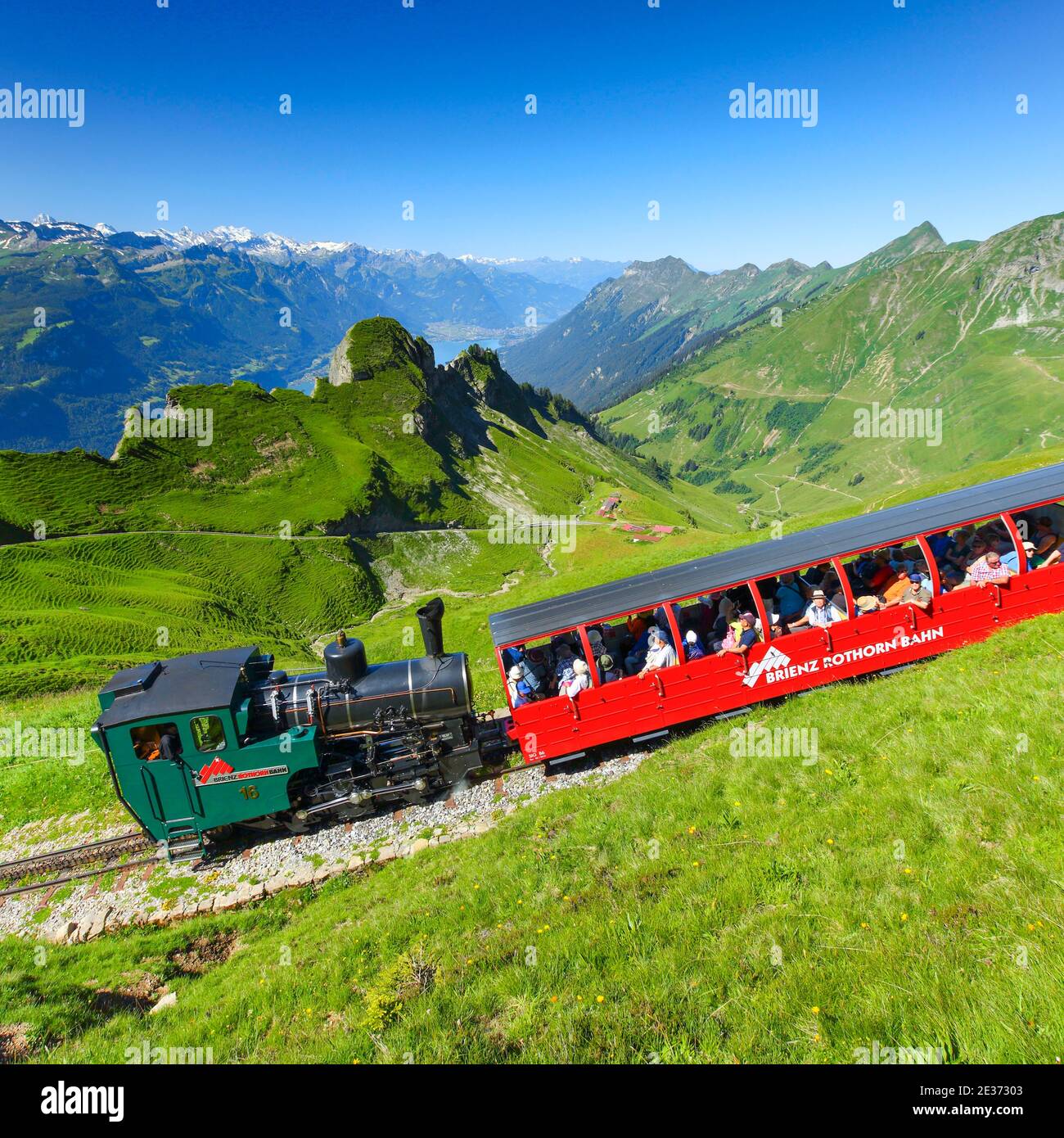 View brienz rothorn railway hi-res stock photography and images - Alamy